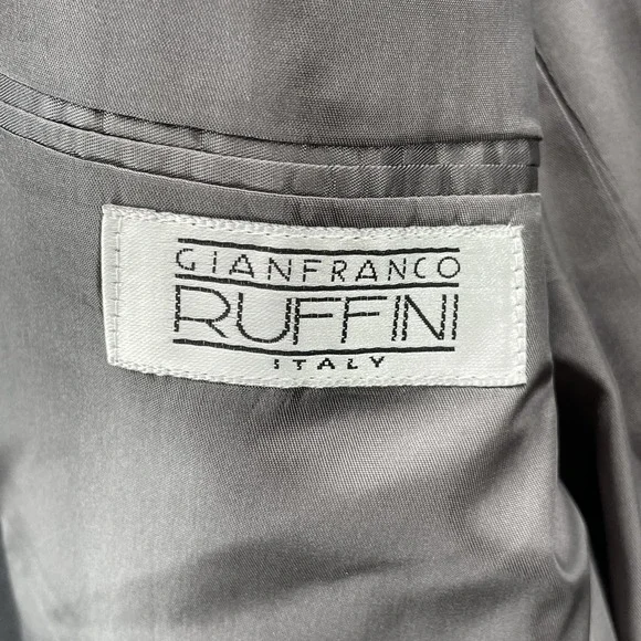 Gianfranco Ruffini 100% Wool Blazer Men's 48R Corpcore Academia Office Business
